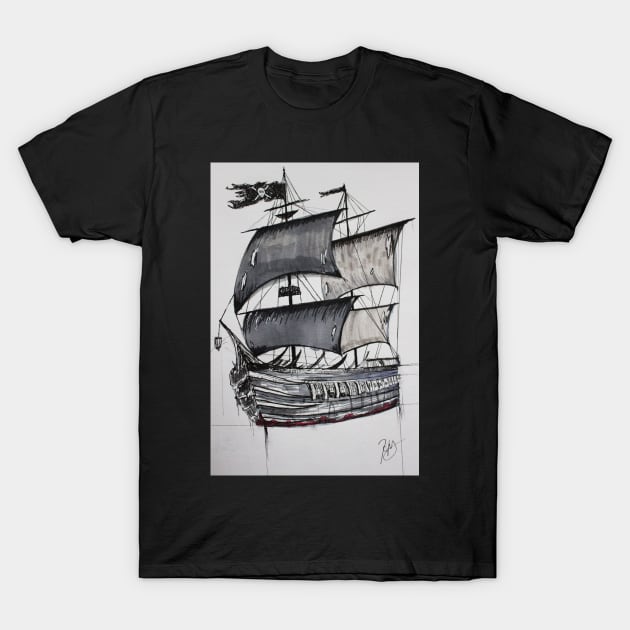 Ghost Ship T-Shirt by NoVa0404